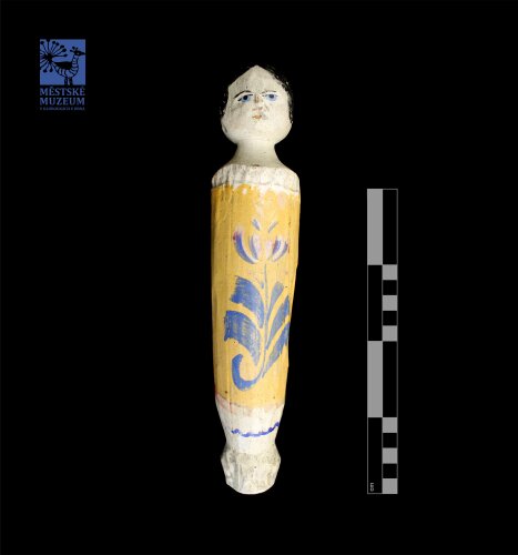 Dřevěná polychromovaná hračka